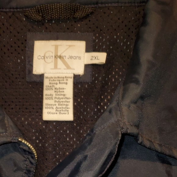 Calvin Klein nylon peacoat - Picture 2 of 4